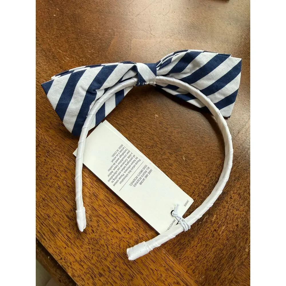 NWT Blue & White Girls Headband